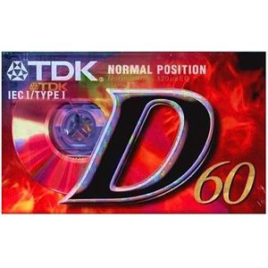 TDK D60 Audio cassettebandjes Normal position (10 pack)