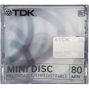 TDK Recordable Mini Disc Grey 80 Min