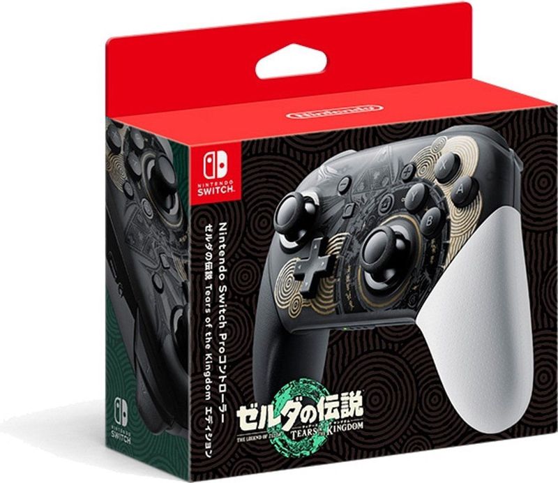 Nintendo - Pro Controller - Gamecontroller - Zelda Tears of the Kingdom - Draadloos