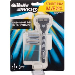 Shaving Set Gillette Mach 3 (4 pcs)