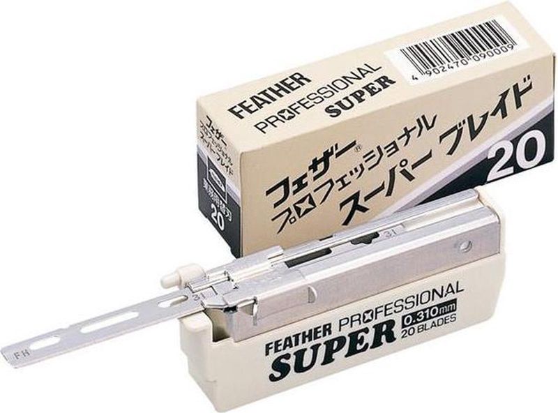 Feather - Artist Club - Scheermesjes - 20 Stuks - RVS