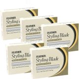 Feather Styling Blades 5x10 Stuks