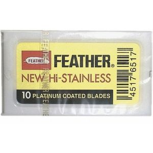 Feather - Double Edge - Scheermesjes - 10 stuks
