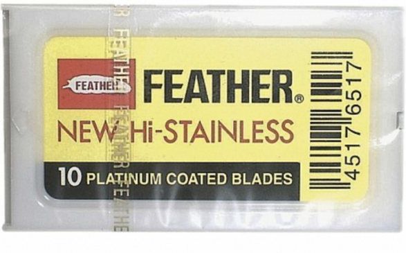 Feather - Double Edge - Scheermesjes - 10 stuks