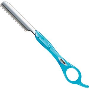 Feather - Styling Razor - Transparant - Aqua Blauw - Roestvrijstaal