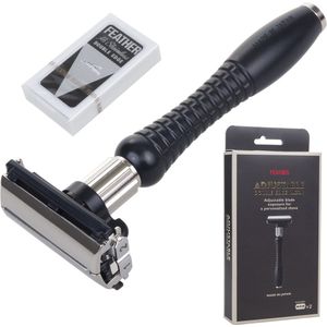 Maquinilla de Afeitar Feather Adjustable