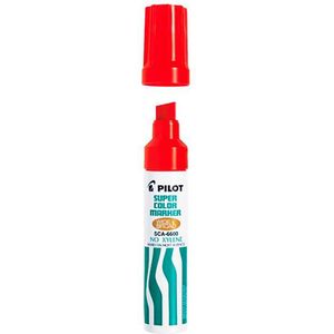 Pilot Super Color - Permanent Marker - brede punt - rood