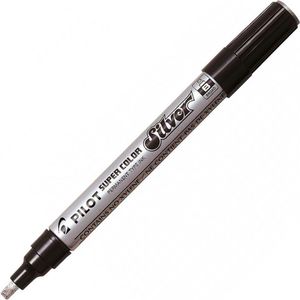 Pilot Super Color, Silber, 2 mm, 4,5 mm