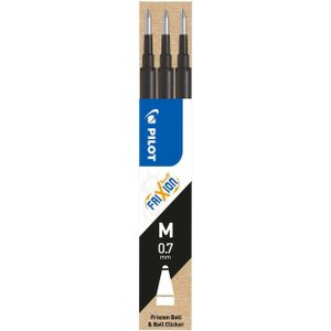 Set van 3 Vulling FriXion Ball Zwart Medium penpunt