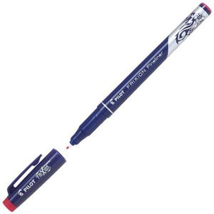 Pilot FriXion Rode Fineliner - Uitwisbare Fineliner viltstift met 0.45mm schrijfbreedte