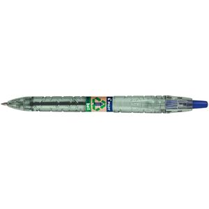 PILOT Kugelschreiber B2P „Bottle 2 Pen“ ECOBALL transparent/grün, Schreibfarbe: blau, 1 St.