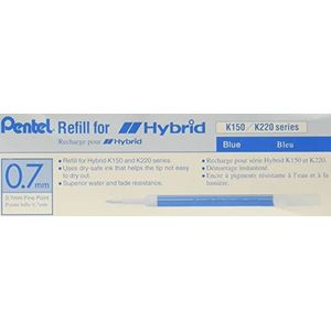 Penvullingen voor Pentel KFR7, blauw, 12 stuks