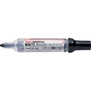 12 x Pentel Whiteboardmarker Easyflo 2,5mm Rundspitze rot