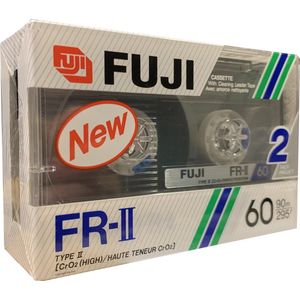 Fuji 2 stuks audio cassetteband 60min 2x30min UC2 high position