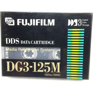 Fujifilm DDS data catridge media recognition system DG3-125M / digital data storage.