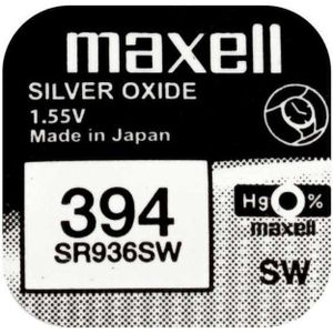 Knoopcelbatterij Maxell SR0936SW 394 1,55 V Knoopcelbatterij