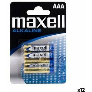 Alkalinebatterijen Maxell 723671 AAA LR03 1,5 V (12 Stuks)