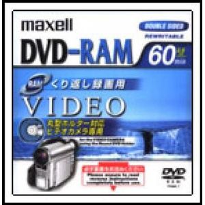 Maxell - Mini DVD-RAM - 8cm - 2.8GB - Dubbelzijdig - Voor Camcorders