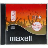 Maxell CD-R Music XL-II - 700MB - 16x Speed - 10 Pack