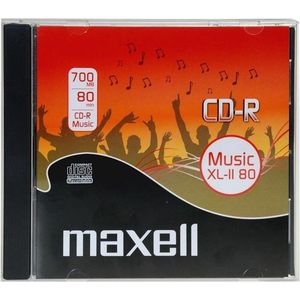 Maxell CD-R Music XL-II - 700MB - 16x Speed - 10 Pack