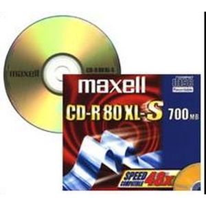 Maxell - CD-R - 700MB - 48x - Optische Gegevensdrager