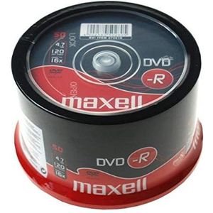 Maxell DVD-R blanks 4.7GB 16x 50 spindel