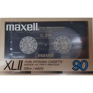 Maxell XLII 90 Pure Epitaxial Cassette Type II