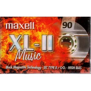 Cassettebandje Maxell XL-II 90