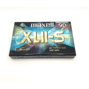 Audio Cassette Tape Maxell XLII-S 90 / Uiterst geschikt voor alle opnamedoeleinden / Sealed Blanco Cassettebandje / Cassettedeck / Walkman / Maxell cassettebandje.