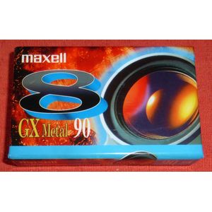 Maxell GX Metal 90 Video 8 Cassette