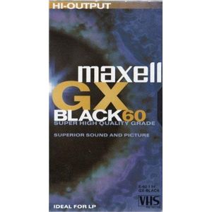 Maxell E 60 GX BLACK X