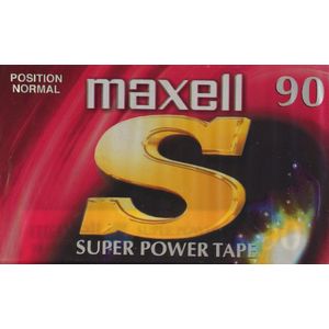 Maxell Super Power Tape 90 Cassette
