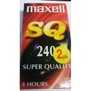 VHS videoband Maxell E-240 SQ (2 pack)