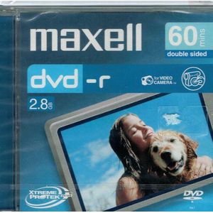 Maxell DVD-R VCAM60 HG 1.4GB - Double Sided
