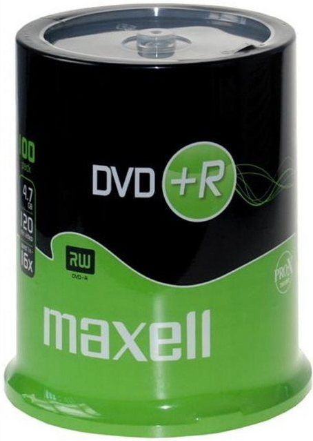 Maxell - DVD+R - Blanco - 4,7GB - 16x - 100 Spindel