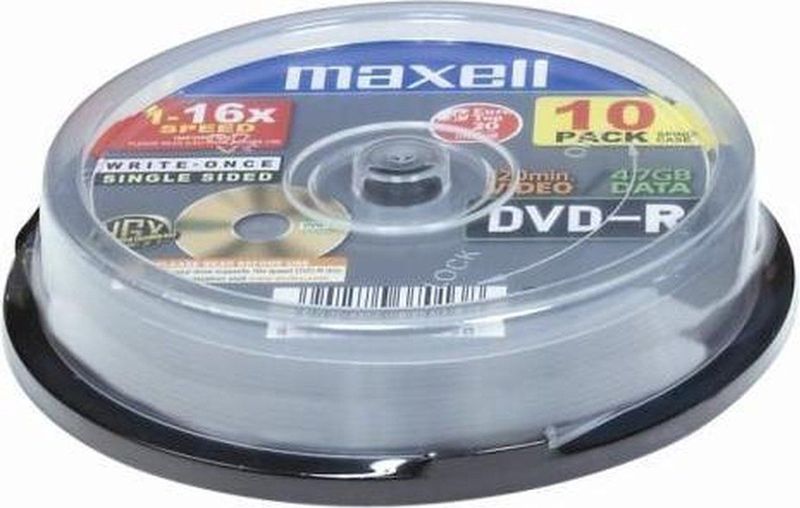 DVD-R 4.7GB 16X SP (10 Stuks)