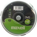 Maxell - M160 - Optische Gegevensdrager - 10 Stuks - 4,7 GB - 16x