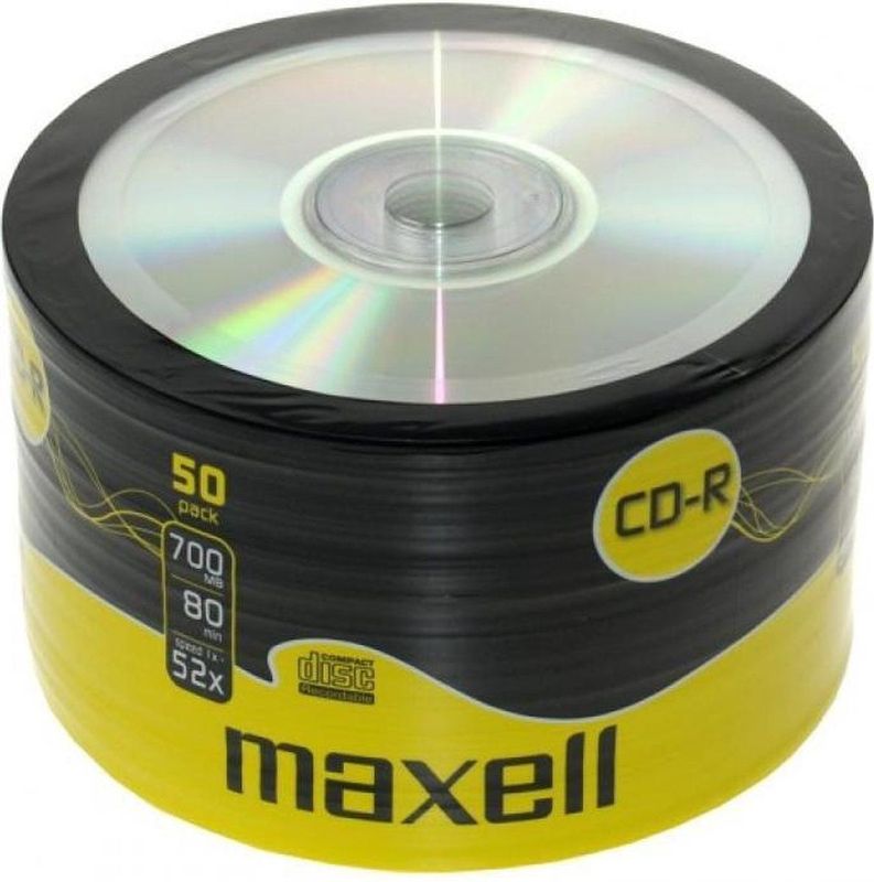 Maxell CD-R 80XL 52x - 50 Stuks