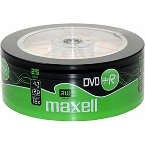 Maxell 275735 4.7GB DVD+R 25stuk(s) lege dvd