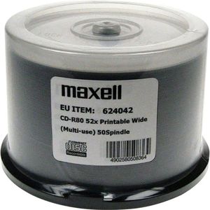 Maxell - CD-R - 700MB - 52x - 50 Stuks