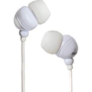 Maxell Plugz, hoofdtelefoon voor in de oren (Bedraad), Koptelefoon, Wit