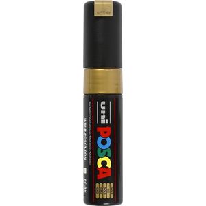 Posca Verfstift posca pc8k b schuin goud