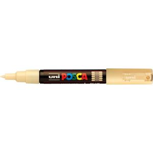 Posca - PC-1M45 Verfmarker extrafijn met conische punt - Kleur 45 Beige - 0.7-1mm