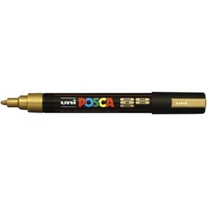 Verfstift Posca Pc5m M Goud - 1 Stuk - 12 Stuks