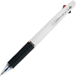 uni-ball 245300 UB JETSTREAM rollerbalpen, 3 inktkleuren, wit