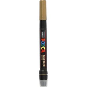 Brushverfstift posca pcf350 goud | 1 stuk