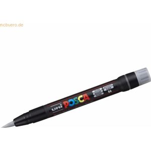 Brushverfstift Posca PCF350 zilver