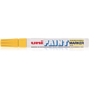12 x Uni-Ball Lackmalstift PX-20 gelb