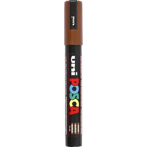 Uni Posca verfstift PC-5M medium - bruin