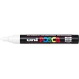 Verfstift Posca Pc5m M Wit - 1 Stuk